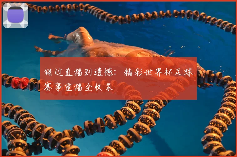 错过直播别遗憾:精彩世界杯足球赛事重播全收录